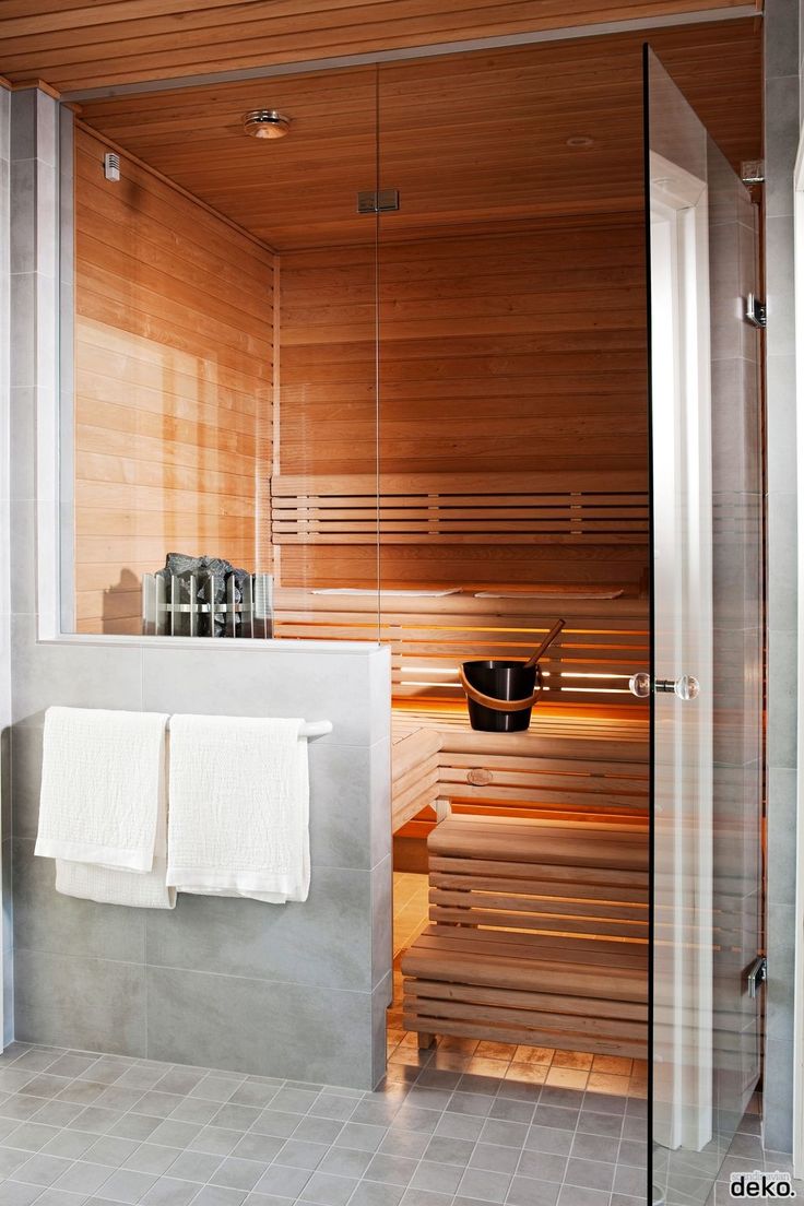 Een sauna in huis laten bouwen