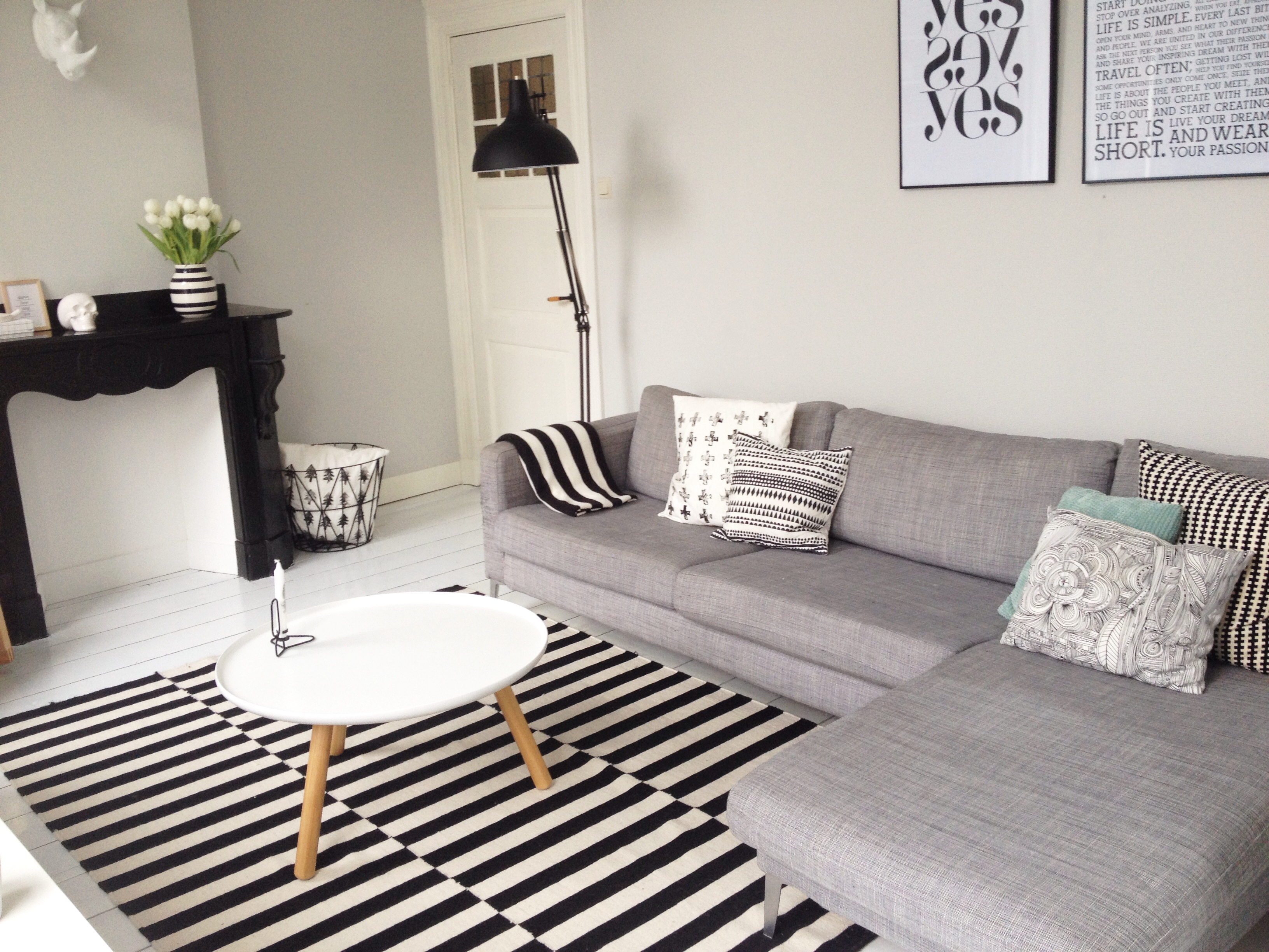 Inspiratie woonkamer scandinavisch: muurdecoratie woonkamer ...