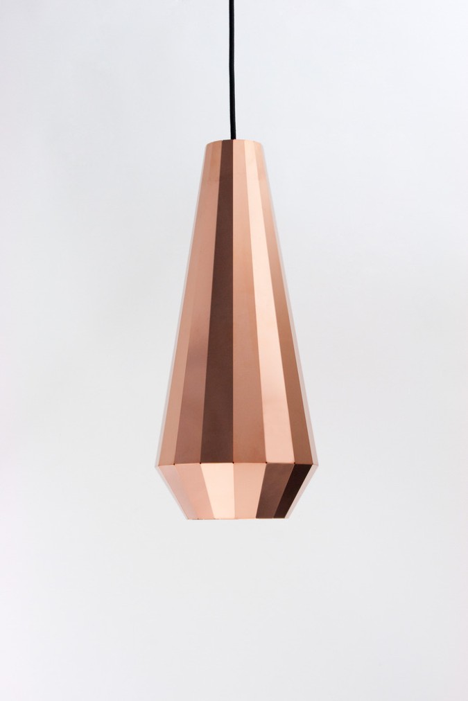 koperen hanglamp