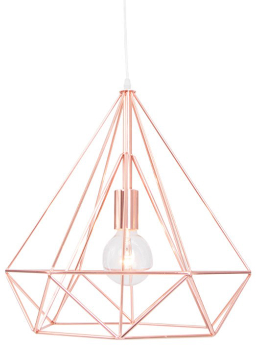 Koperen lampen
